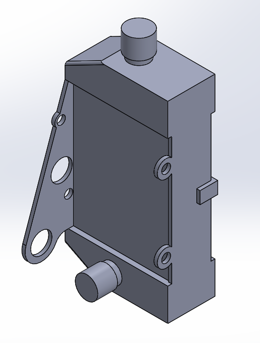 SolidWorks model front